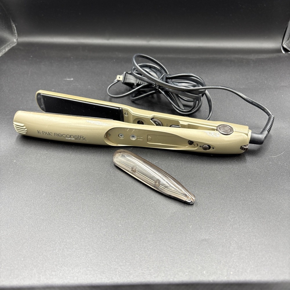 Hair Straightener - Joico K-Pak Professional RECONSTRX Vapor Iron 1.25" Chipped